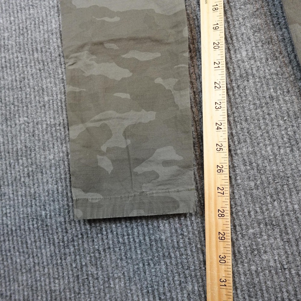 Vuori Ripstop Pants Womens Small Green Camo Elastic Waist Jogger Utility VW401 - Picture 6 of 8